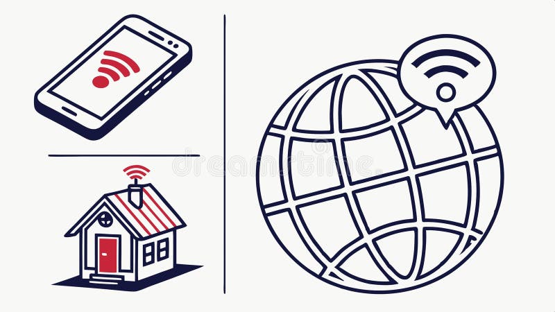 Smart home icônes set appareils connectés technologie et automatisation vectoriels conception Génération AI. Ensemble d'icônes de maison intelligentes représentant la technologie des appareils connectés et l'automatisation de la maison. Idéal pour les blogs technologiques smart home produits sociétés et conceptions liées à la vie moderne et IoT technologie vecteur design Génération AI
