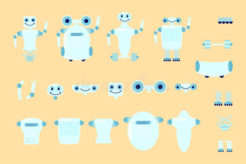 Smart robot character creation