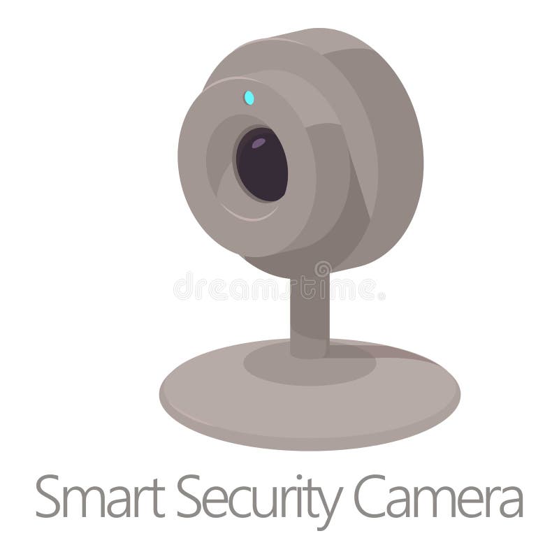 Значок умной камеры как выглядит Smart Security Camera Icon, Cartoon Style Stock Vector - Illustration of enginee
