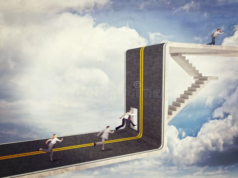 Only smart success stock image