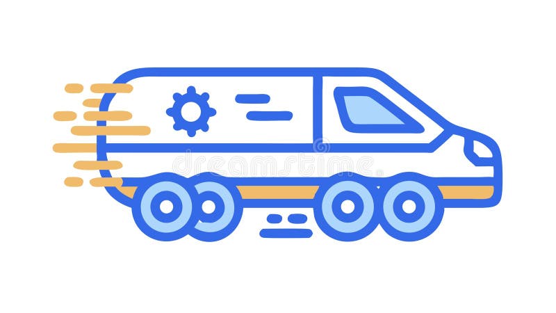 Smart Transport Services: Efficient Delivery Logistics Solutions vector design Generative AI vector illustration