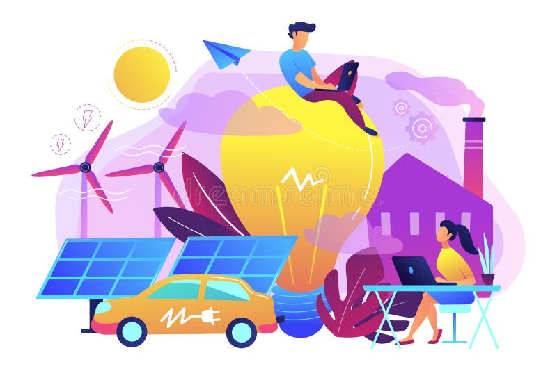 Smart vektor för begrepp för stad för energi- och maktsystem IoT smart dåligt stock illustrationer Smart vektor för begrepp för stad för energi- och maktsystem IoT smart dåligt stock illustrationer