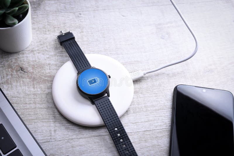 android smartwatch wireless charging