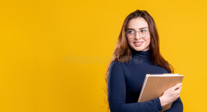 Smart woman portrait teacher lifestyle ambitious royalty free stock photo