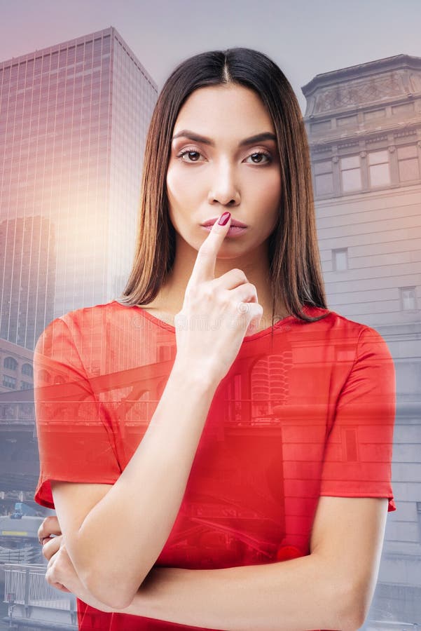 Smart Young Manager Looking Demanding while Being at Work Stock Image Image of exposure