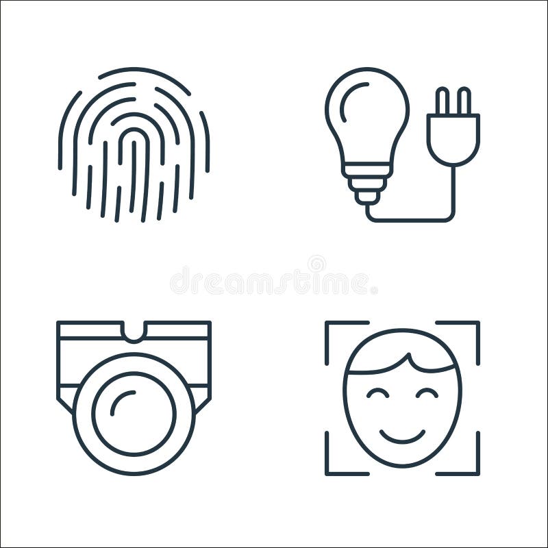 face id scanner logo with check mark Stock Vector Image & Art - Alamy