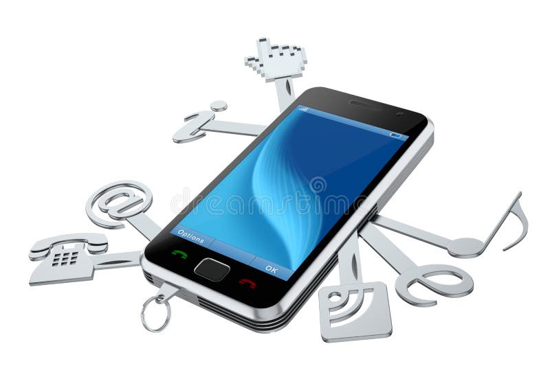 Smartphone ilustracja wektor