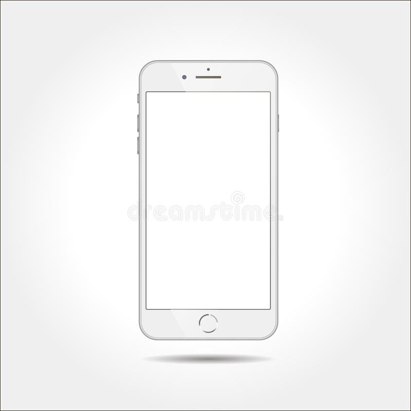 Smartphone dans le style d'iphone illustration de vecteur Smartphone dans le style d'iphone illustration de vecteur