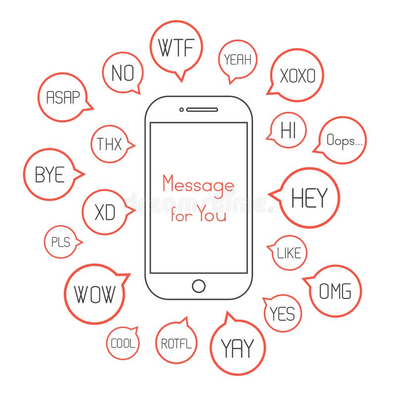 Different message. Texting or messaging difference.