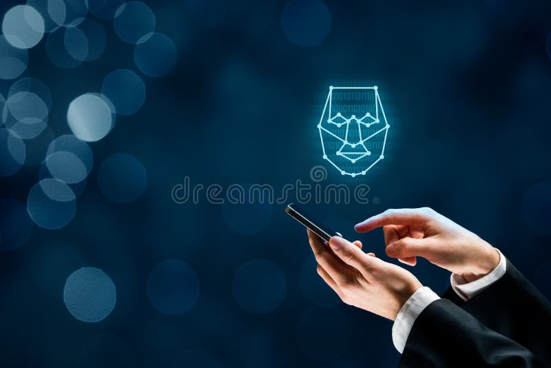 Face detection royalty free stock images