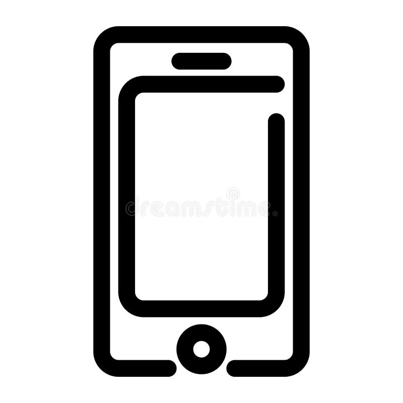 Smartphone Ikone Handysymbol Modernes Gestaltungselement Des Entwurfs Einfaches Schwarzes Flaches Vektorzeichen Mit Gerundeten Ec Vektor Abbildung Illustration Von Handysymbol Gestaltungselement