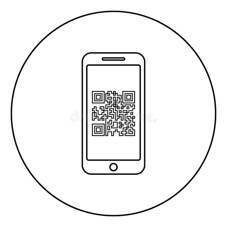 Qr Code Circle Stock Illustrations – 590 Qr Code Circle Stock ...