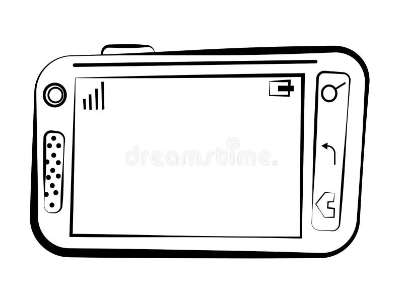 Mobile Phone Drawing Stock Illustration - Download Image Now - Mobile Phone,  Sketch, Drawing - Activity - iStock