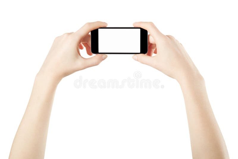 Smartphone in vrouwelijke handen die foto nemen royalty-vrije stock afbeelding Smartphone in vrouwelijke handen die foto nemen royalty-vrije stock afbeelding