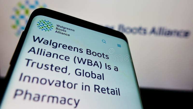 Walgreens Boots Alliance Retail pharmacy company logo seen