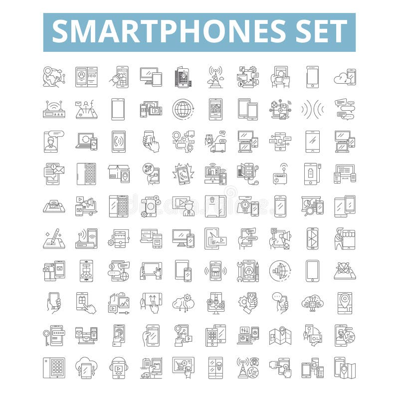 Smartphones Set Icons Line Symbols Web Signs Vector Set Isolated smartphones-set-icons-line-symbols-web-signs-vector-set-isolated