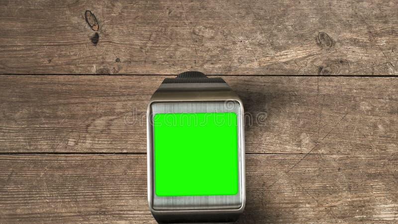 Smartwatch con greenscreen