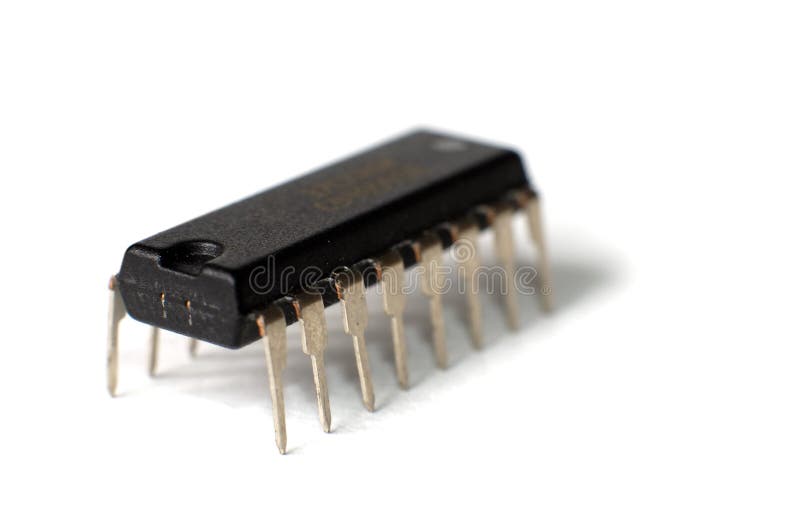 SMD Electronic Chips in DIP Case Stock Photo Image of parts