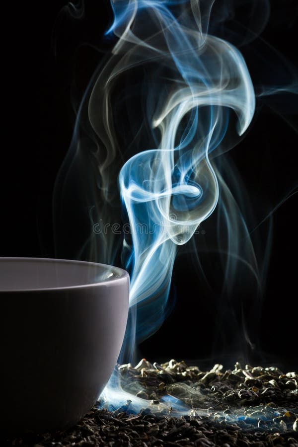 Smell Of Good Tea From A Cup Stock Photo Image 21589830