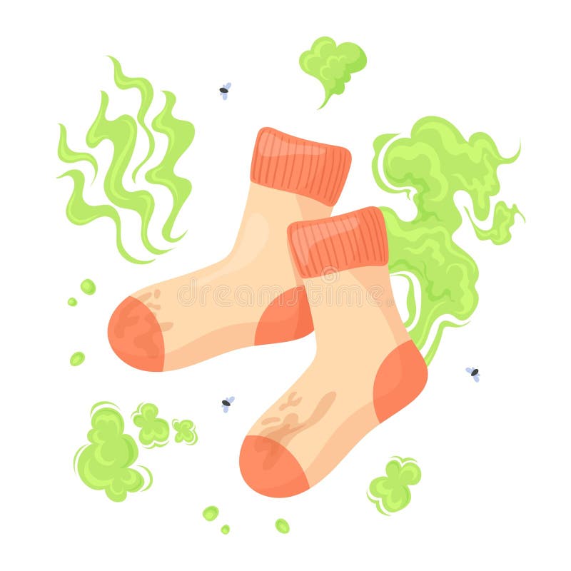 Smelly Sock Clipart Image