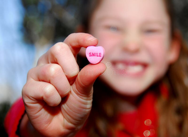 Smile Candy and Girl stock image. Image of smiling, holiday - 4703949