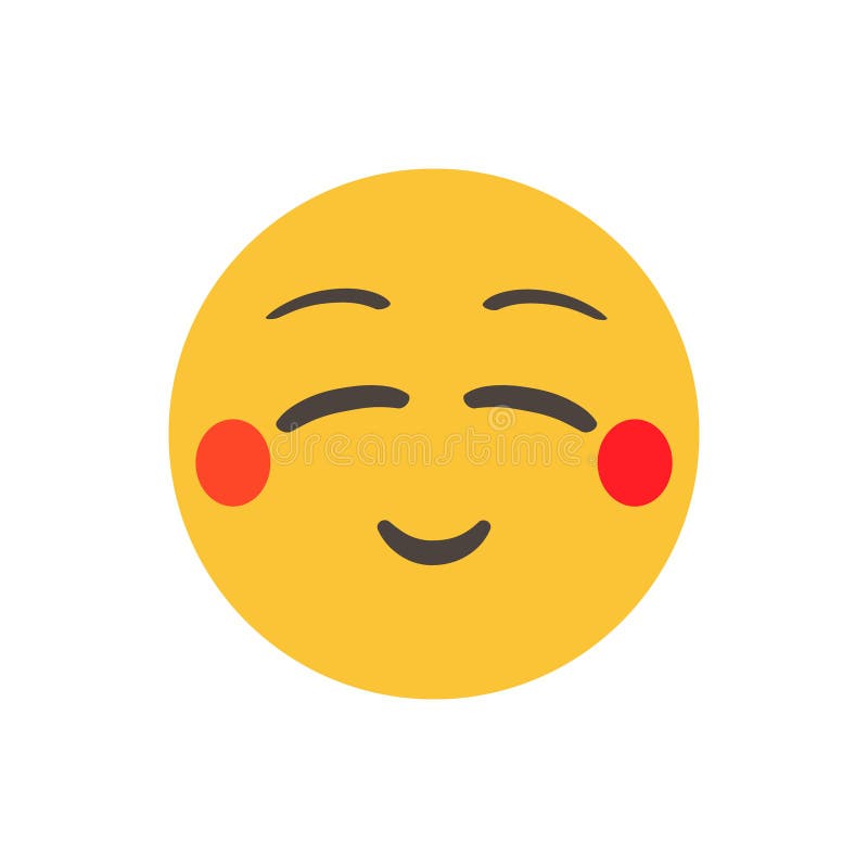 Realistic emoticon. isolated in white background. Vector Emoji. vector illustration