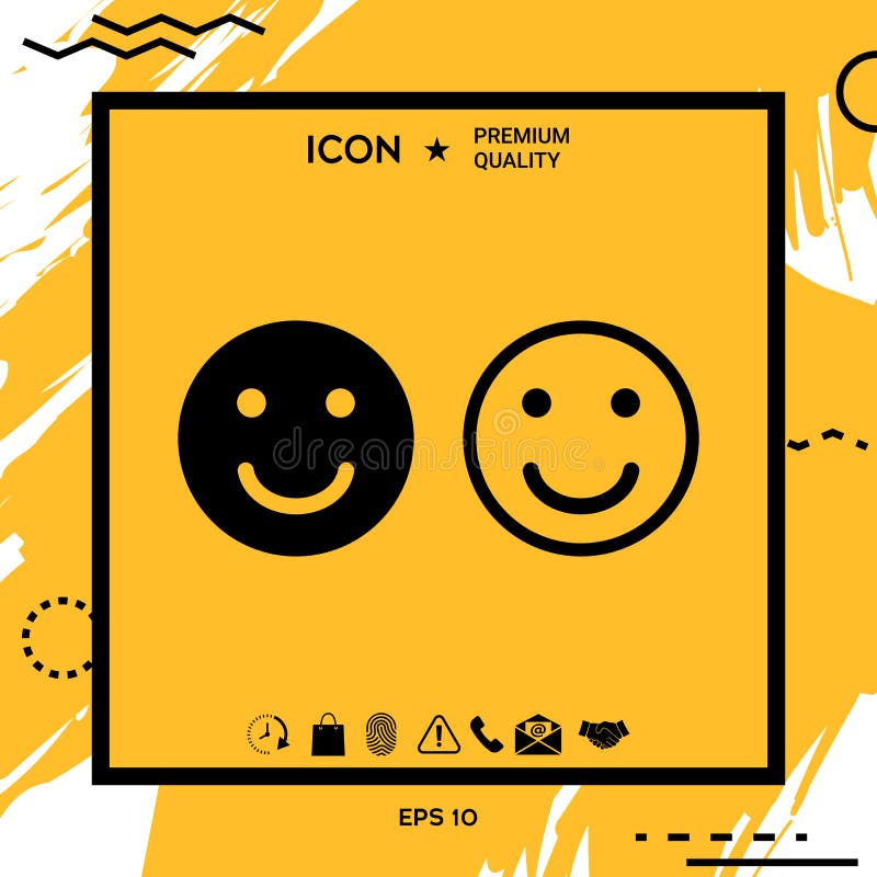 Smile Icon. Happy face symbol for your web site design vector illustration Smile Icon. Happy face symbol for your web site design vector illustration