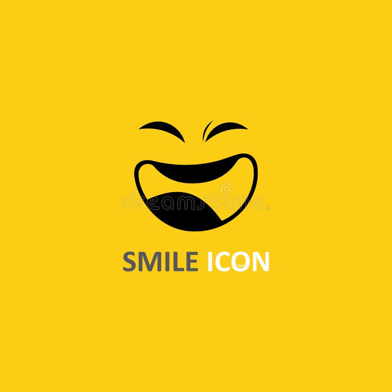 Smile Icon, Smile, Logo Vector Design Happy Emoticon Business, Funny Design  and Vector Emoji Happiness Stock Vector - Illustration of sign, modern:  208766219