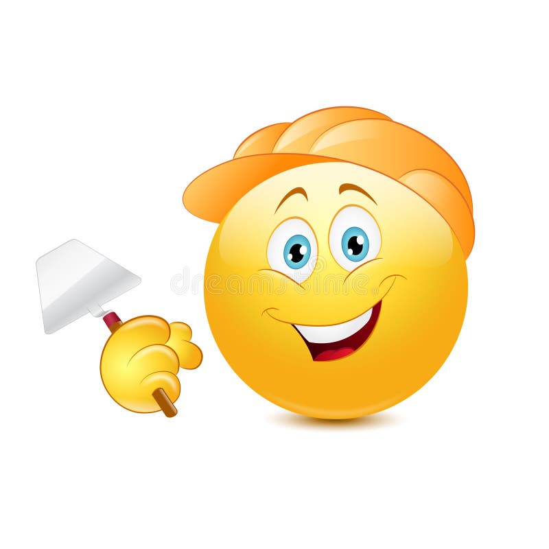 Картинки смайлики строители