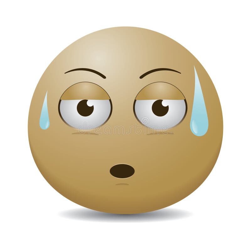 Emoticon Sweating Stock Illustrations 408 Emoticon Sweating Stock