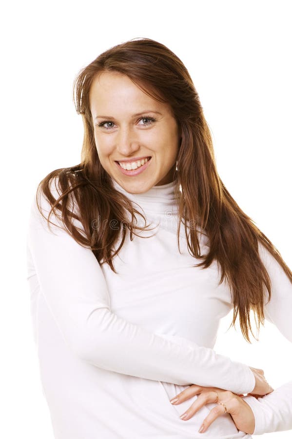 Smiley pretty young girl royalty free stock photography Smiley pretty young girl royalty free stock photography