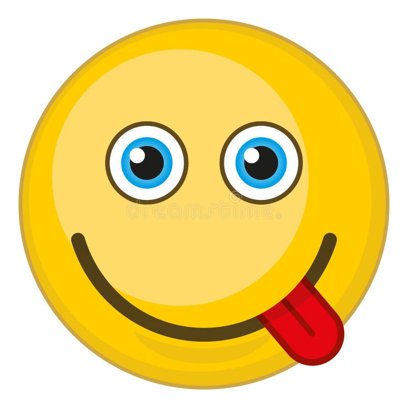 Smiley Face Tongue Out Stock Illustrations – 669 Smiley Face