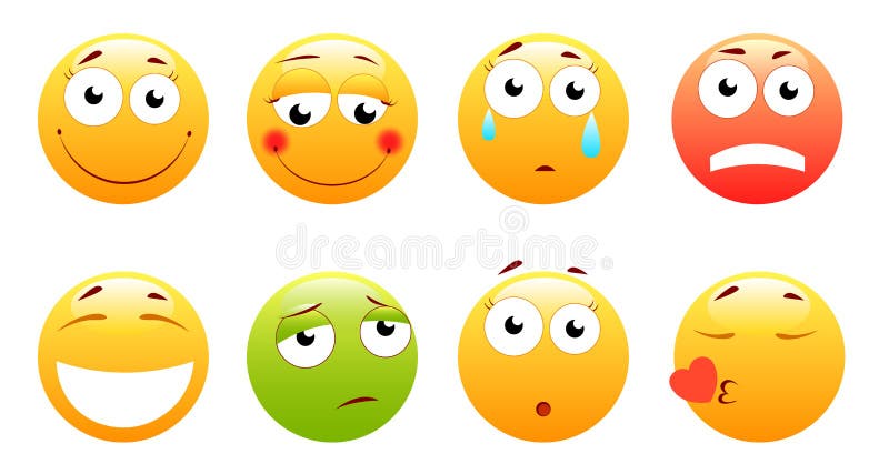 Loudly screaming emoji face, shocked emoticon in bad mood isolated scared  face expression. Vector frightened horror face expression crazy screaming  emoticon, shouting smiley with wide open mouth Stock Vector