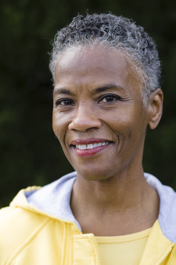 Smiling African American Woman