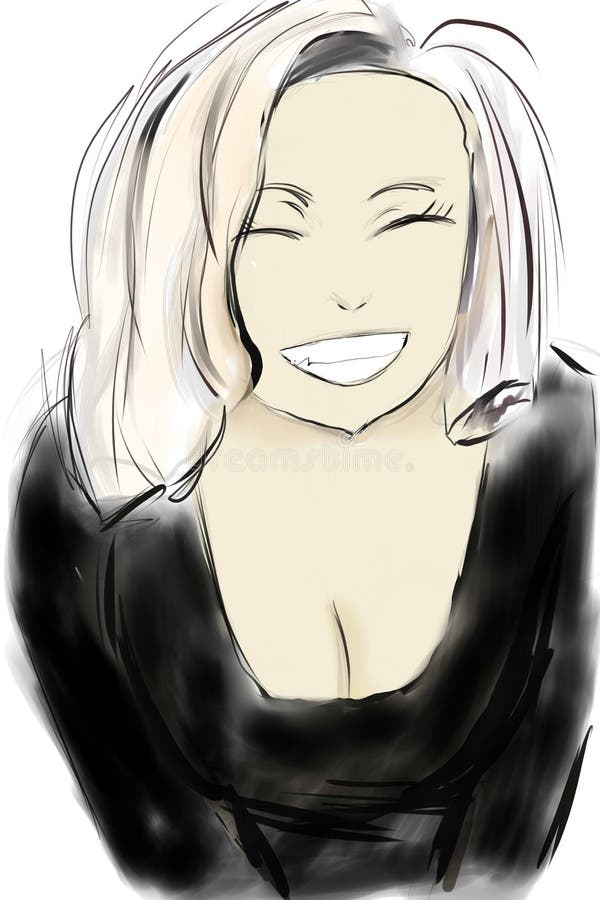 Smiling Anime Girl .the Kindest and Most Charming in the World Stock Illustration - Illustration of cute, dressed: 157200386 Smiling Anime Girl .the Kindest and Most Charming in the World Stock Illustration - Illustration of cute, dressed: 157200386
