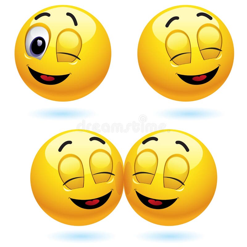 Smiling balls