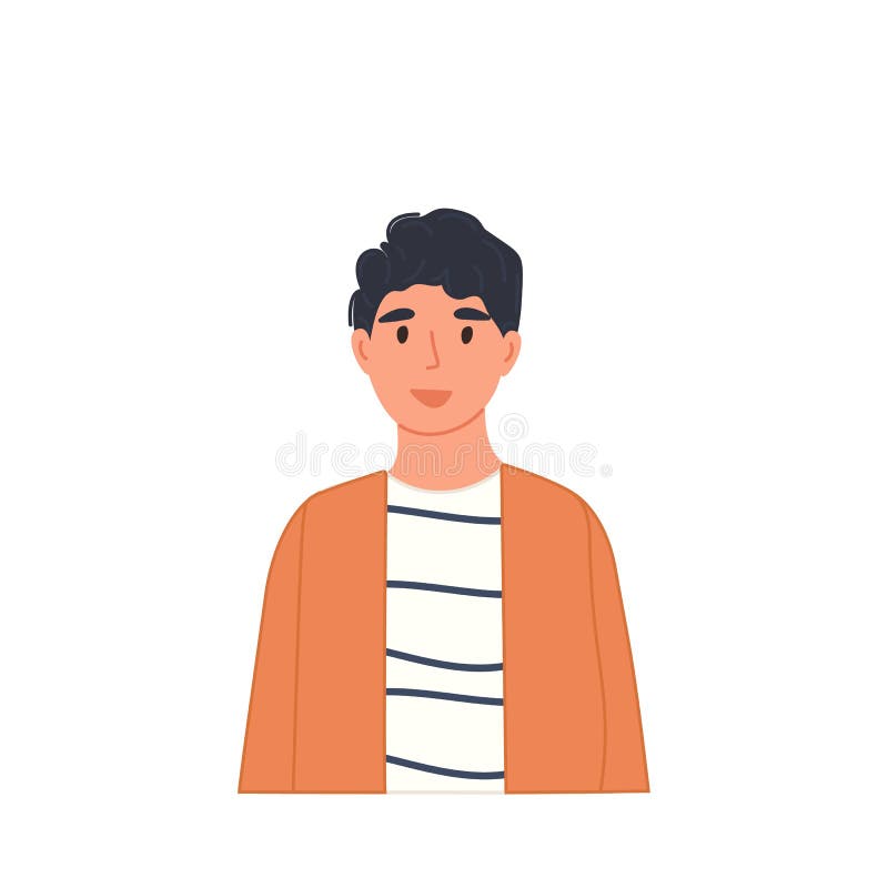 Cover clothes man boy avatar User person people cute Flat Style 19495020  Vector Art at Vecteezy