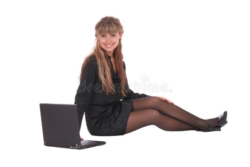 Smiling business woman