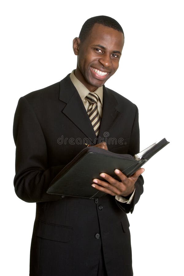 Smiling Businessman stock image