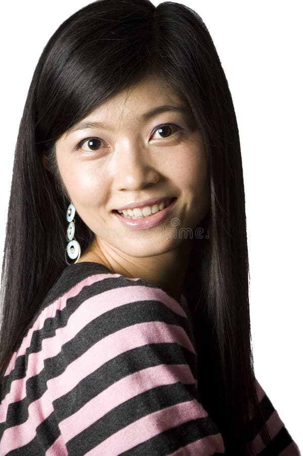 Smiling Chinese girl - portrait