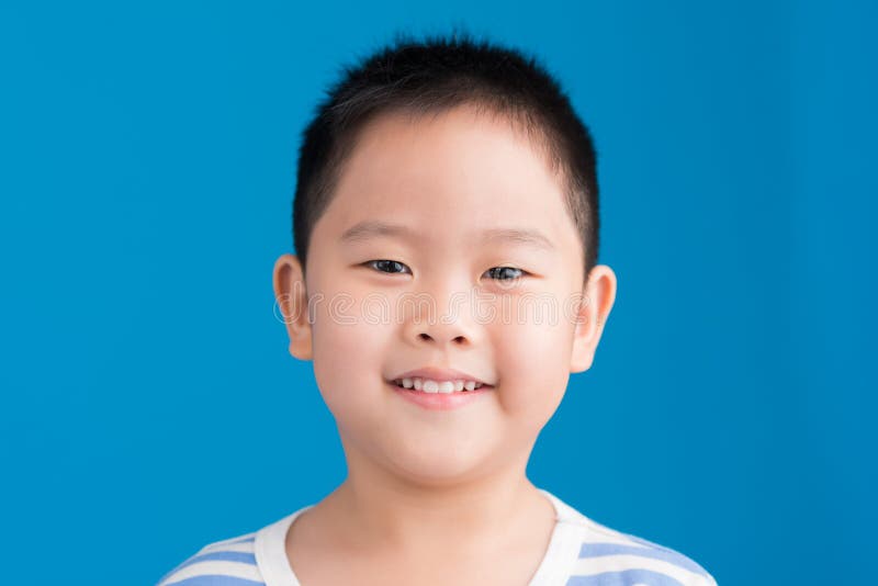 Smiling Chinese kid stock image. Image of healthy, closeup 52581213