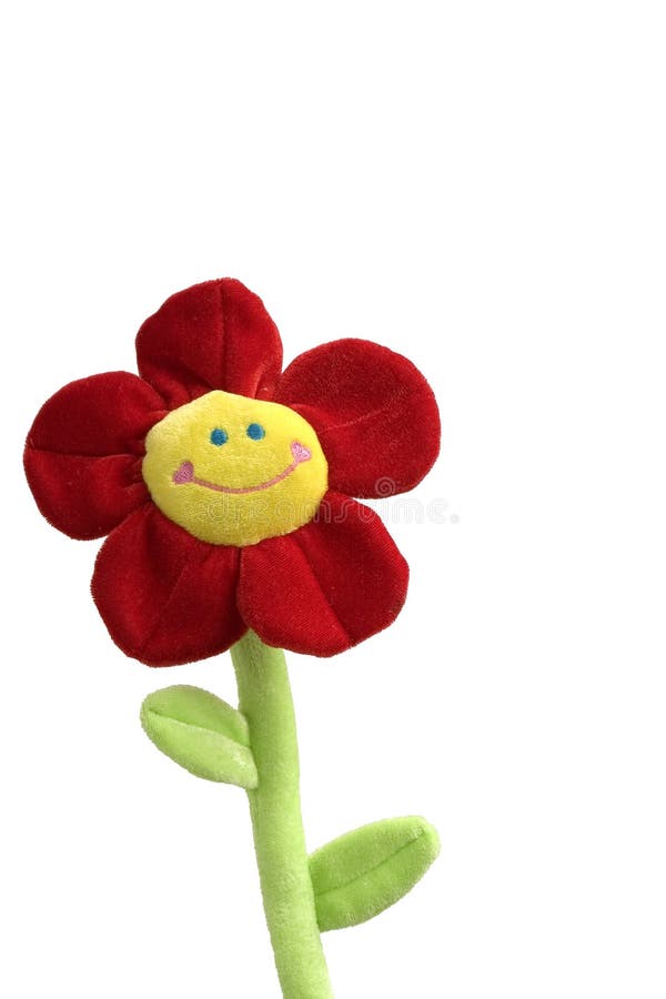 Smiling flower toy