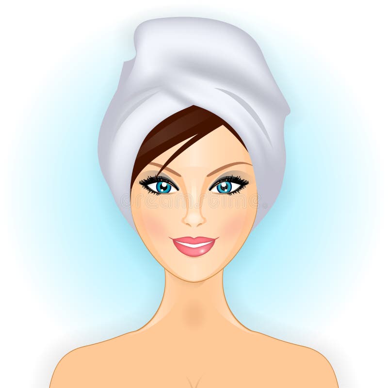 https://thumbs.dreamstime.com/b/smiling-girl-towel-24232792.jpg