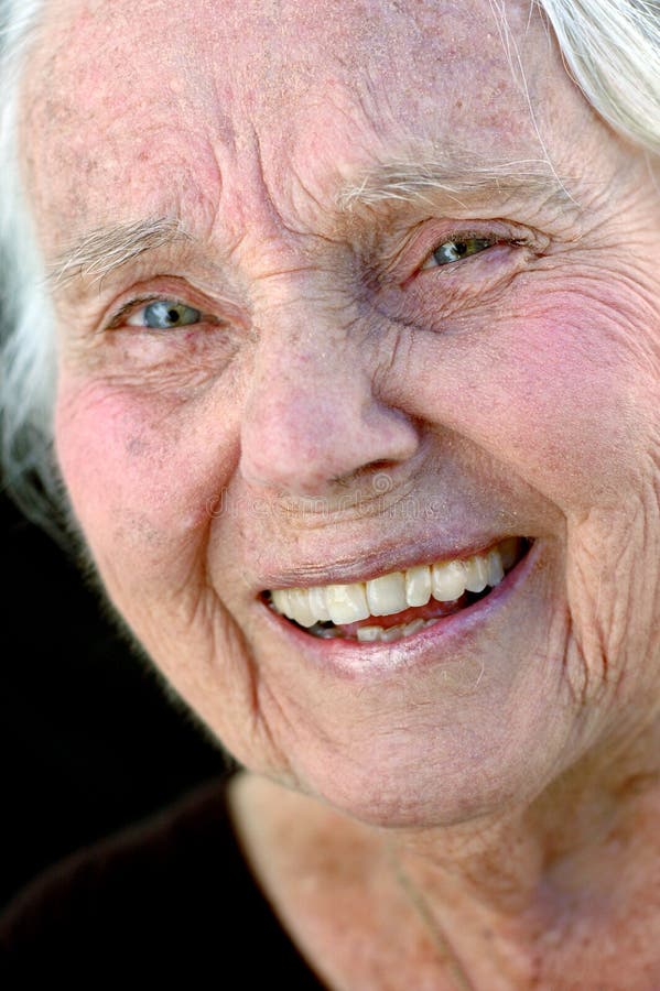 Smiling Great Grandmother royalty free stock image Smiling Great Grandmother royalty free stock image