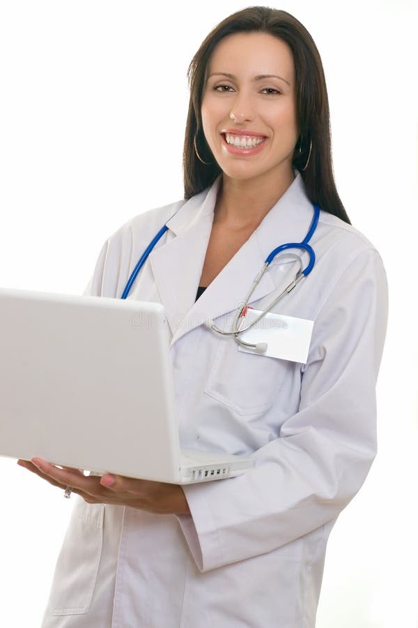 Smiling Healthcare Worker stock photography Smiling Healthcare Worker stock photography