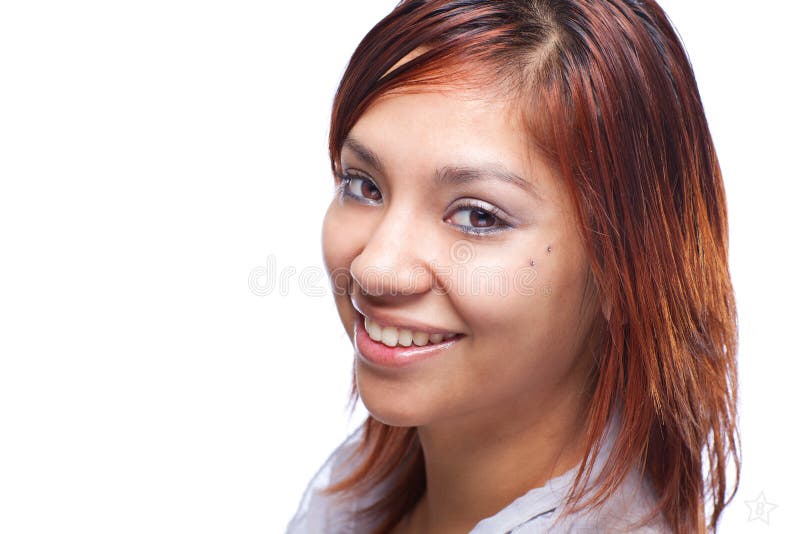 Smiling Hispanic Woman