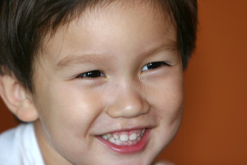 Smiling Kid stock photo. Image of innocent, face, naughty - 1283448