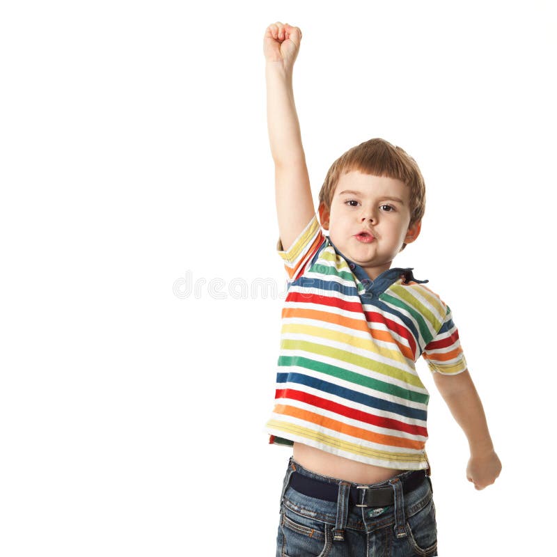Smiling little boy stock photography