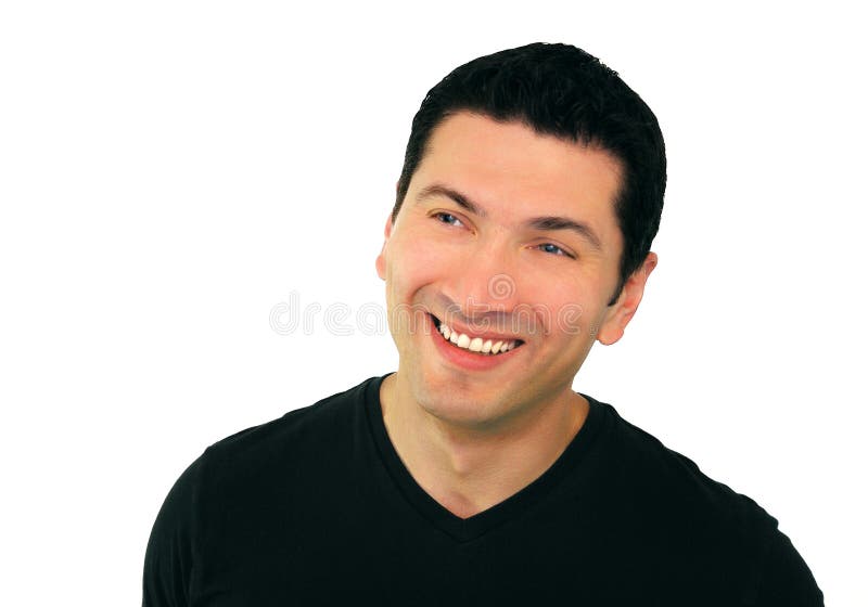Smiling Man stock photos