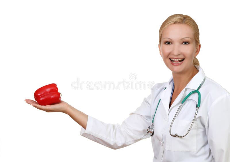 Smiling medical doctor